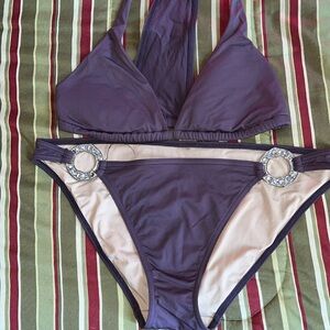 Victoria Secret Size Large Eggplant color
